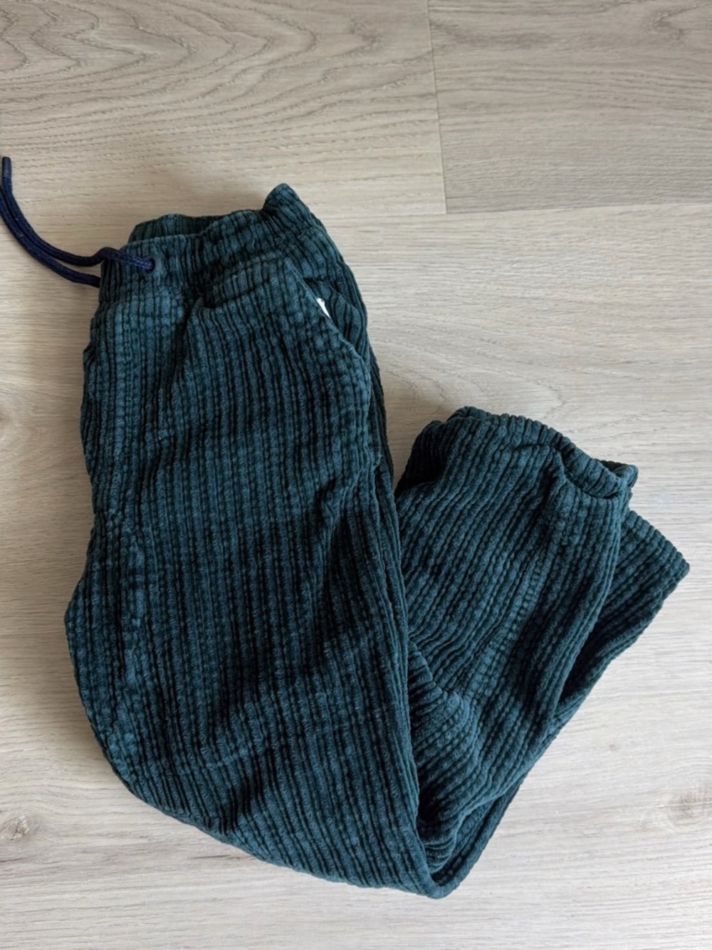 Cat & Jack Dark Teal Corduroy Ribbed Pants